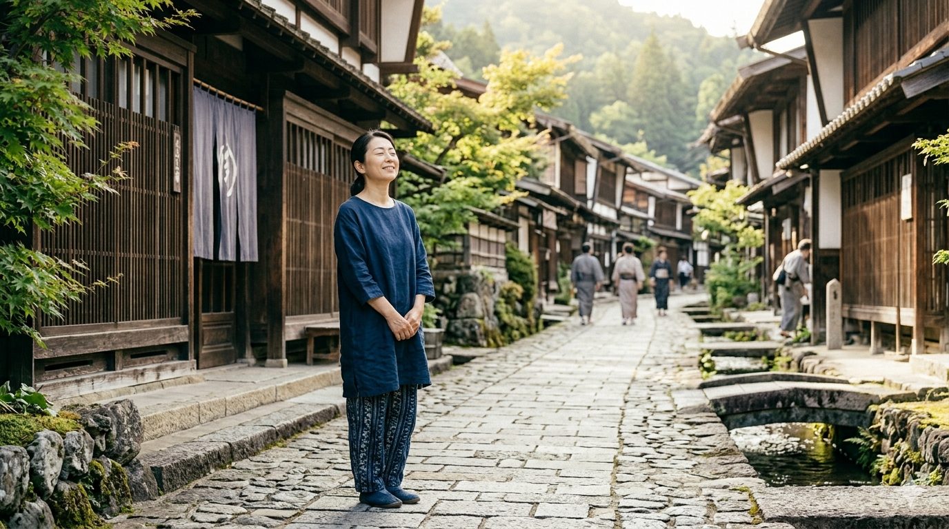 長野・妻籠宿から✨傷んだトマトの味を知る私が教える魂の解放リトリート🌿究極の【しあわせ】